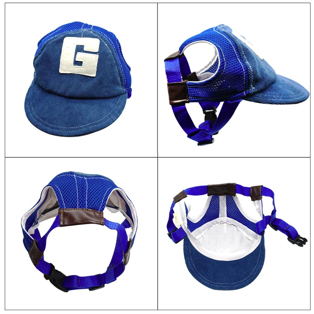Klobouky pro domácí mazlíčky Prodyšné Roztomilé letní Baseballová čepice na opalování s otvory pro uši Pro malého středního velkého psa Venkovní doplňky Turistika Sport