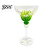 Classic Margarita Cup Mexican Hand Painted Glass Champagne Cocktail Glasses