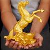 Resin Fortune Horse Animal Sculptures and Figurines Handmade Sculpture Home Living Room Office Wealth Luck Feng Shui Decor