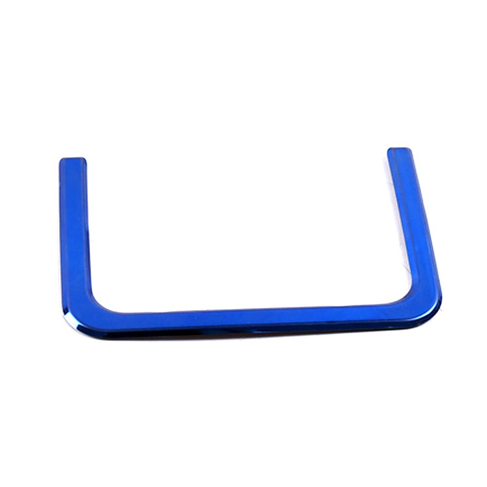 For Renault Koleos 2017-2020 Car Oil Fuel Tank Switch Button Frame Decoration Trim Stainless Steel Sticker For Samsung QM6