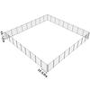 Pool Fence, 4 X 108 FT Pool Fences for Inground Pools, Removable Child Safety Pool Fencing, Easy DIY Installation Swimming Pool Fence, 340gms Teslin