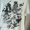 Camiseta blanca de manga corta con gráfico de anime Evangelion Neon Genesis S5XL Camiseta Unisex