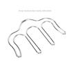 2PCs Music Page Holder Book Clip Musical Instrument Accessories  M Type Iron Lightweight(Silver )