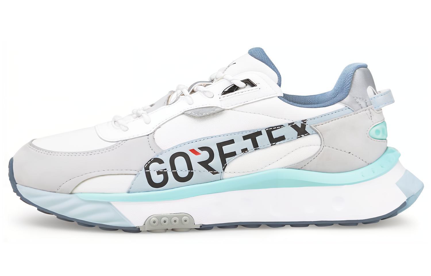 PUMA Wild Rider Gtx White Gray 381776-01 37.5