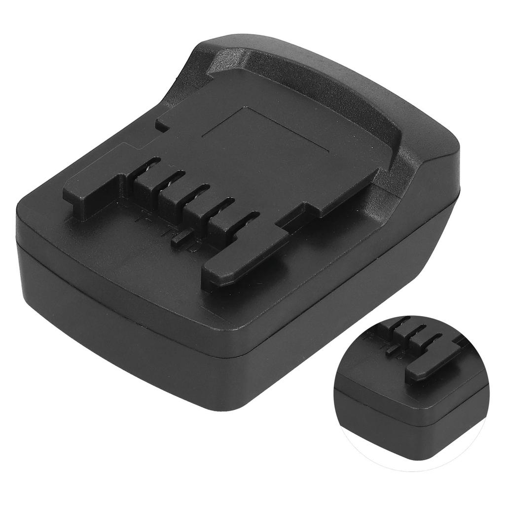 Battery Adapter Mount Connector for Milwaukee M18 Convert for Metabo 18V Lithium Battery
