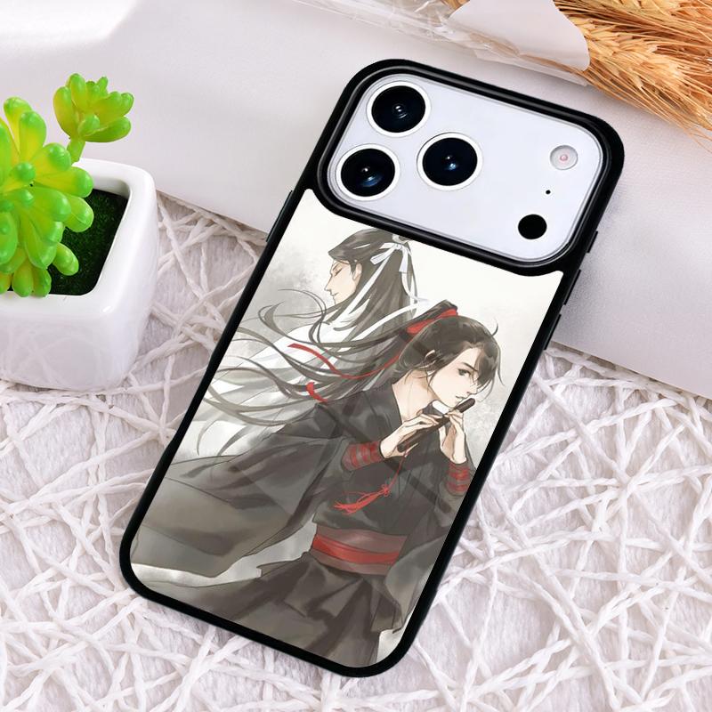 Cartoon Mo dao Zu shi Phone Case for iPhone 17 Air 16 15 11 12 14 13 Pro Max Shockproof Cover