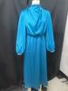 High End Satin Long Sleeved Loose Dress With Elegant Temperament