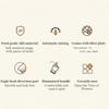 Wireless Electric Mixer Rechargeable Whisk Electric Rice Washer Baking Portable Kitchen Gadget for Cakes and Cookie