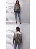Women's Satin Long-Sleeve Blouse - New European and American Style