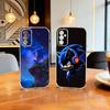 S-Sonic & K-Knuckles Phone Case Transparent Silicone Soft For SamsungA10,12,20,21S,30,31,40,50,51,52,70,71