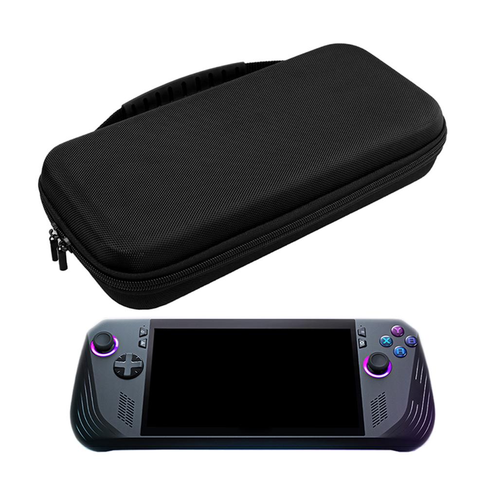 EVA Travel Protective Case Waterproof Hard Shell Case Shockproof with Accessory Pocket for Asus Rog Ally X/Rog Ally Game Console