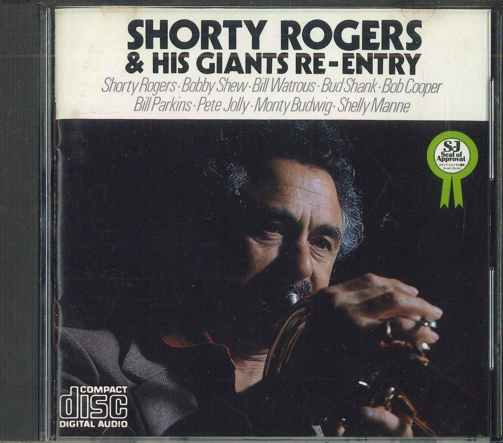 

CD SHORTY ROGERS HIS GIANTS Reentry AC354 Japan Jazz Used