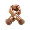 New  Winter Boys Girls Baby Patchwork Scarf Warm Knitted Scarves