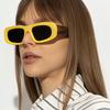 Fall Square Frame Sunglasses With Uv400 For Travel And Party Wear