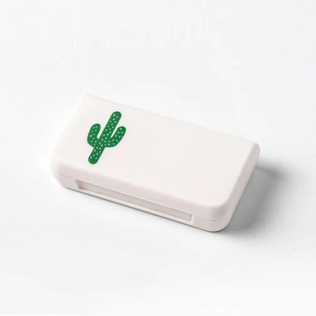 Compact Travel Pill Organizer with Secure Compartments