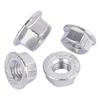 Self-Locking Serrated Hex Flange Nut with Washer, 304 Stainless Steel, M2-M16