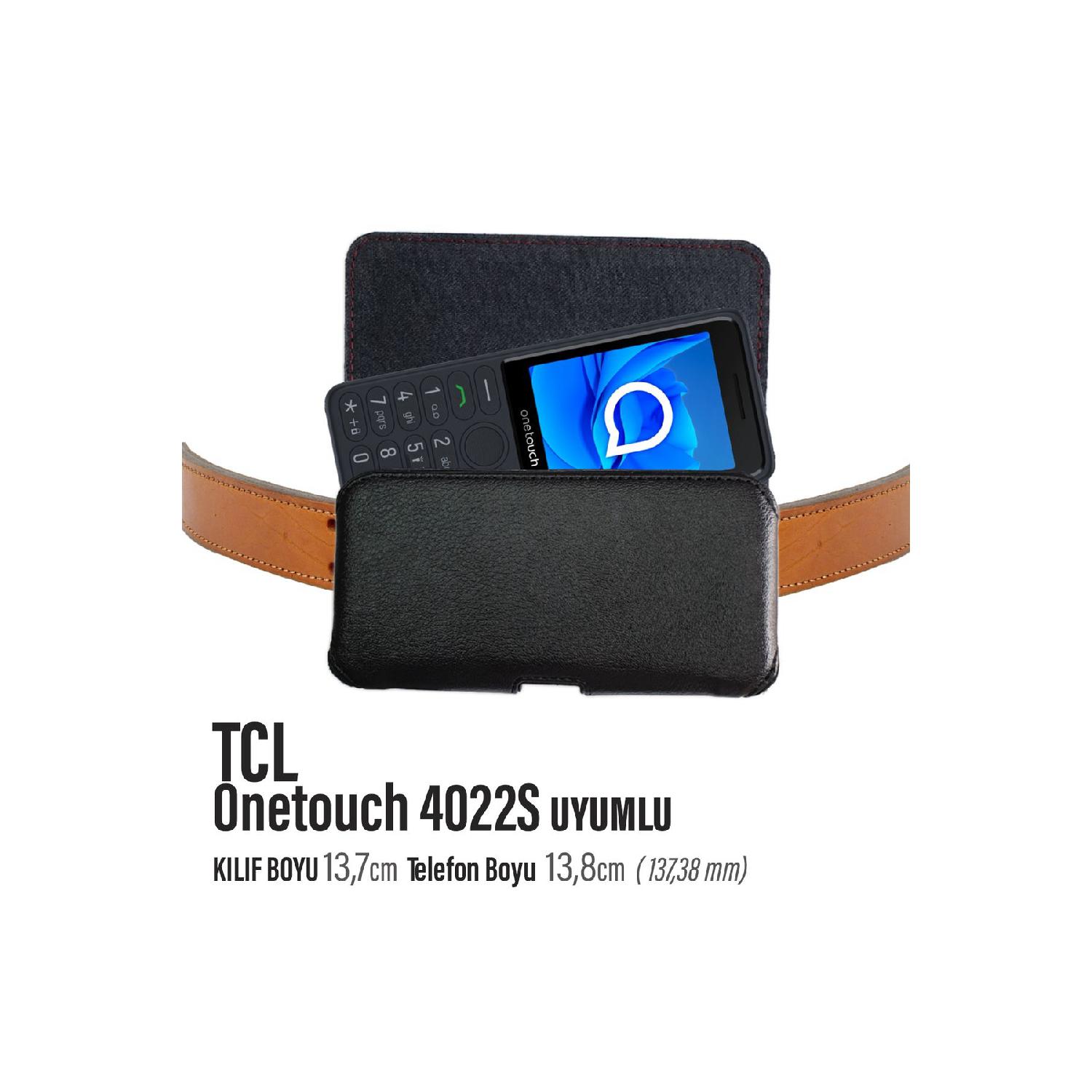 

Tcl Onetouch 4022s Case 4022s Belt Case S/LNG чёрный
