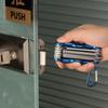 Portable 8 in 1 Folding Hex Wrench Multifunctional Hand Tool Hex Key Allen Wrench Set - High Quality Hand Tool for Daily Repair
