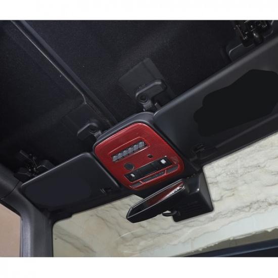 Ramdekor för takbelysning fram Rött kolfiberinteriör till Bronco