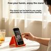 Adjustable Foldable Silicone Phone Holder Non-Slip Airplane Phone Holder
