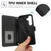 For Samsung Galaxy S26 /S26 Pro Case PU Leather Stand View Phone Wallet Cover with Hand Strap