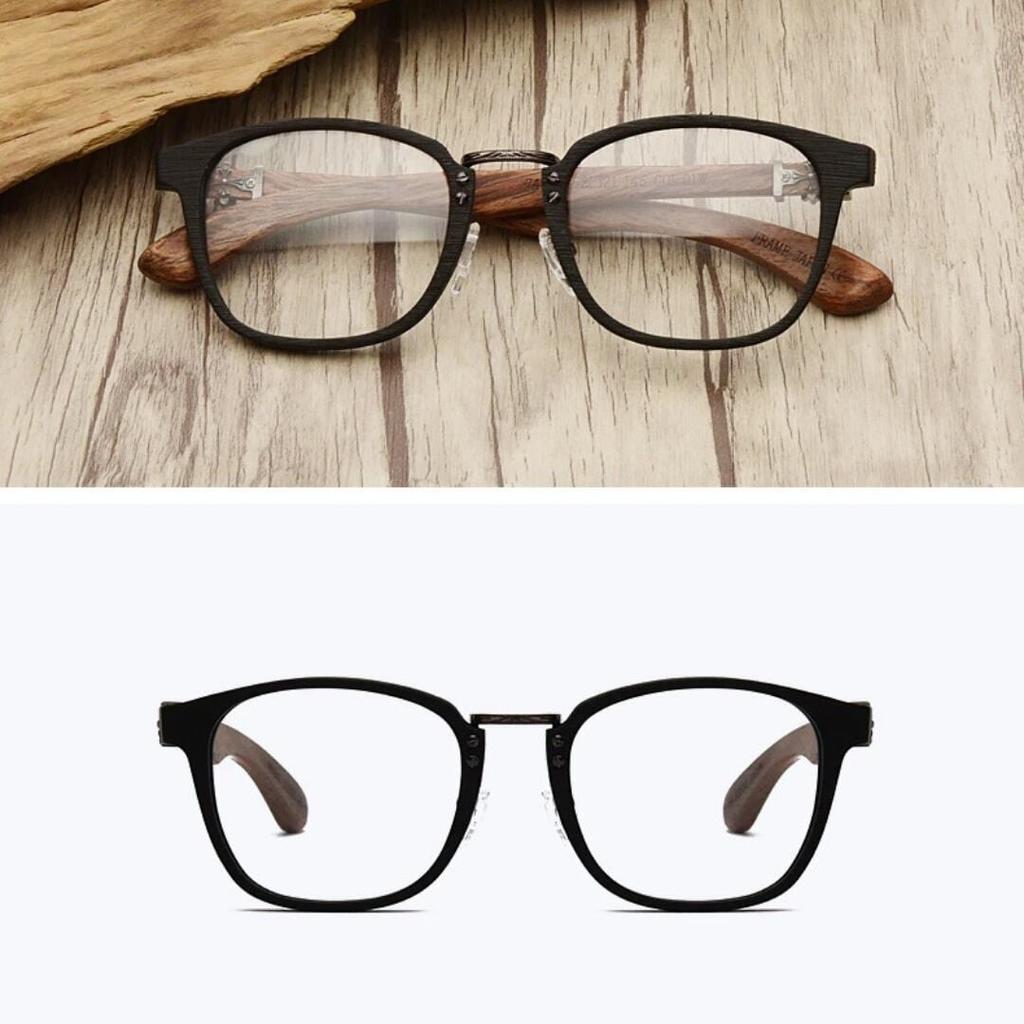 Wooden Handmade Square Glasses