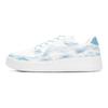 Li Ning Floating Boat Coverage Cushioning Abrasion Resistant Low Top Skateboard Shoes Men's White Blue AGCS419-1(Team84-)