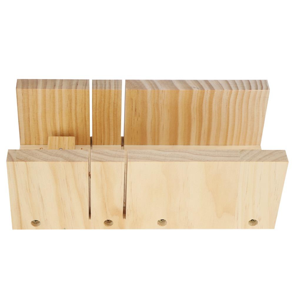 With Scale Marks Soap Cutter Wood Soap Slicer Adjustable Soap Cutting Box DIY Soap Making