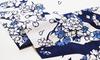 Someno Anbo Hand Towel "Sometsuke Sakura" Navy Blue, Authentic Dyed, 100% Cotton, Tokuoka, Made in Japan, 35cm x 100cm