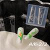 Nail Art Soft Silicone Flower Relief Mold 3D Carving Curved Template Tools Art Supplies Nail Art Charms Accessories For Salon