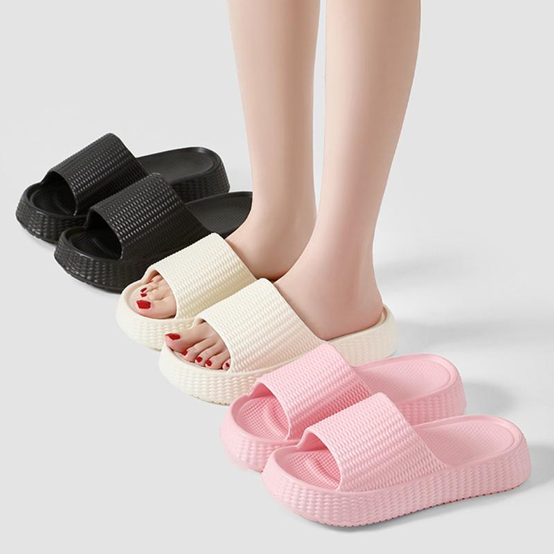 Chunky Platform Eva Cloud Slippers Women Thick Soft Sole Bathroom Home Slides Woman 2025 Summer Non Slip Beach Flip Flops Female