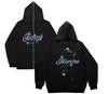 American Revenge Fleece Sweater Men's and Women's High Street Hoodies Trapstar Zip-up Cardigan Jacket Autumn and Winter