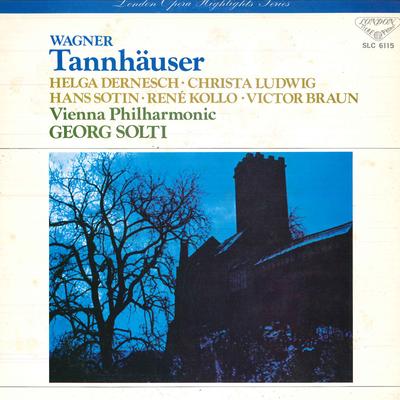 LP Record GEORG SOLTI, VIENNA PHILHARMONIC - Wagner Tannhauser HIGHLIGHTS SLC6115 LONDON 1975 Japan Classical Used