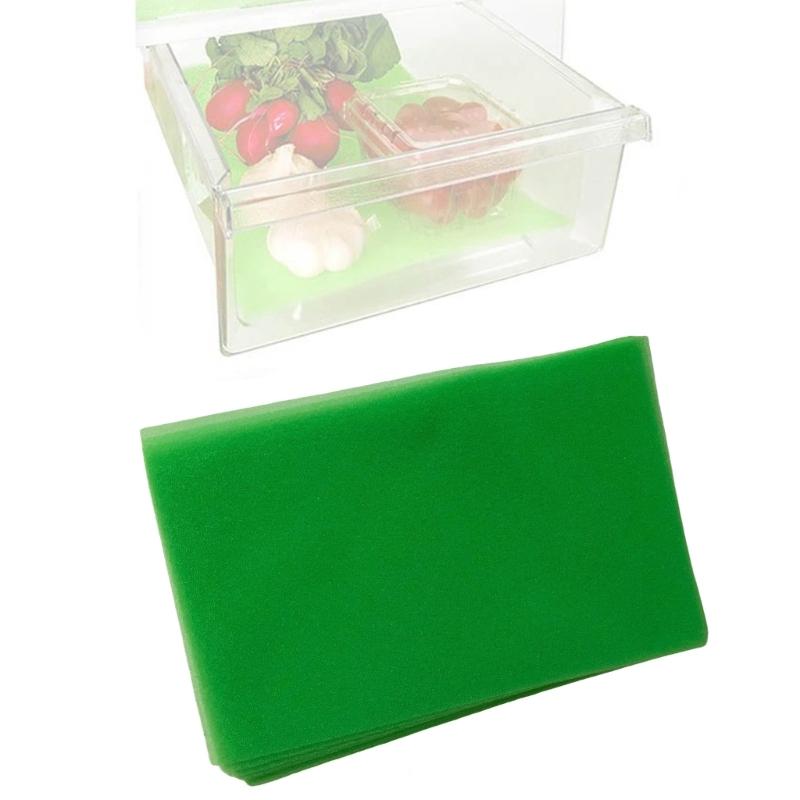 Customizable Refrigerator Foams Mats Sponges Filter Cotton Waterproof Shelf Protectors Prevents Molds Growth