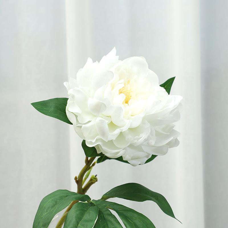 feel moisturizing simulation peony flower, home decoration simulation flower, hotel front desk arrangement studio shooting prop flower