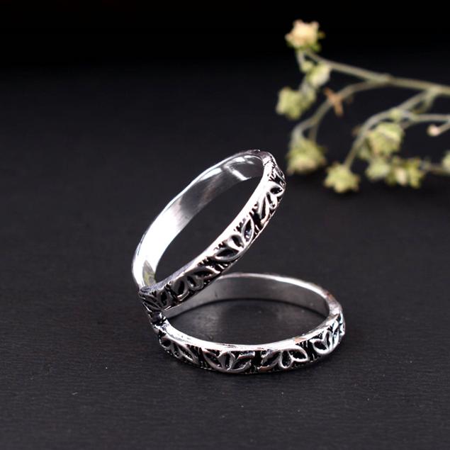 Anello Stecca Regolabile in Argento Sterling per Articolazione PIP o DIP Supporto Collo di Cigno Artrite AR Artrite Reumatoide Terapia Gioiello Regalo