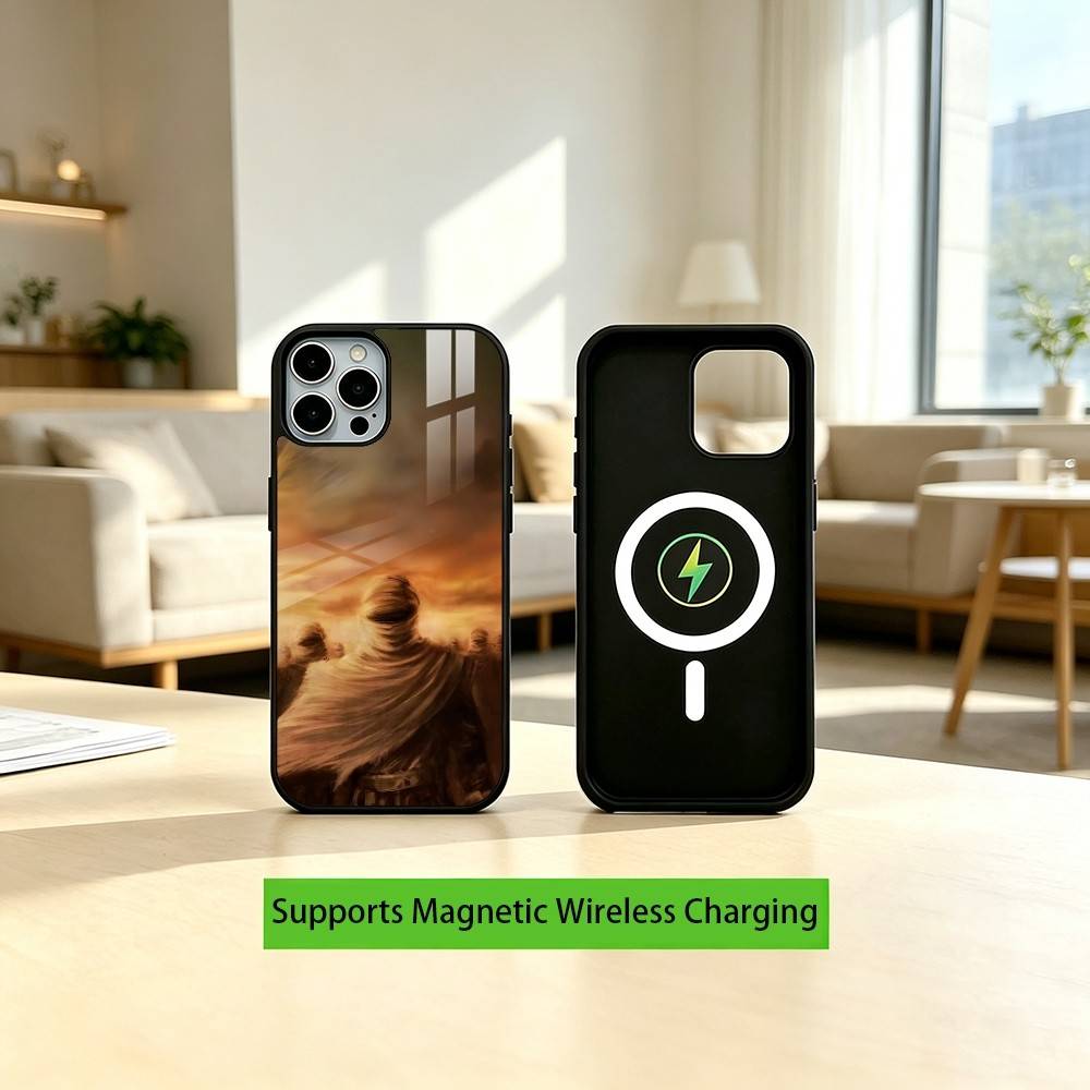 S-Shia Ali I-Imam Hussain Phone Case For iPhone17,16,15,14,13,12,11 Plus,Pro Compatible with magnetic wireless charging iPhone13PRO