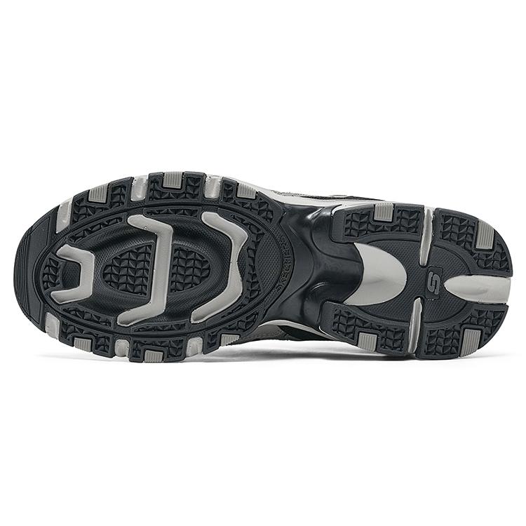 Skechers Vigor 2.0 Comfortable Soft Low-Top Outdoor Functional Shoes Men Shoes Gray Black 237125-CCBK