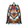 Navajo Watercolor Pattern Backpack Hot Sale Daypack Large Capacity Kids BookBag School Bag Shoulder Bags for Men Women