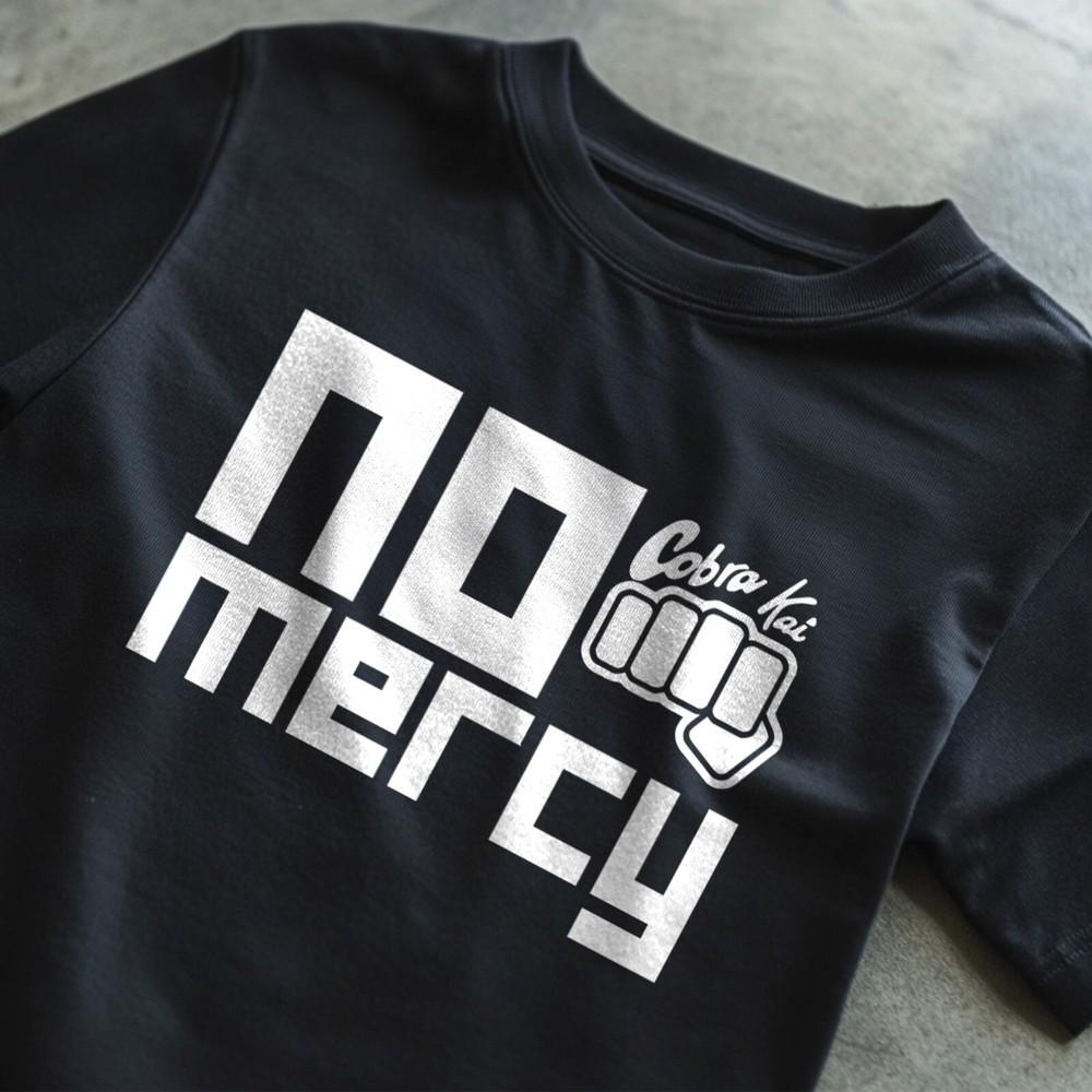 

Cobra Kai Без пощады Парень-каратист Фильм Смешная цитата Ларуссо Ретро 80-е 90-е Футболка 2XL