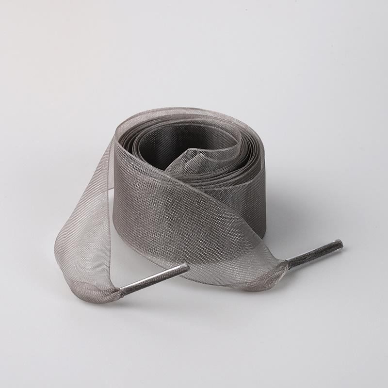 

Новые плоские шелковые шнурки шириной 2,3 см, сетчатые шнурки для кроссовок, веревочные шнурки для обуви 100/120/140/160 см, аксессуары для обуви 160cm