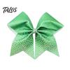 Secure Hair Grips for Dancers Sparkling Bow Clip, Glitter Sequin Clip Cheerleading Ribbon Bows Cheer Performance And Dance Team Accessories,