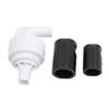 Aquarium Water Outlet Connector Set Plastic Noise Reduction Prevent Backflow Water Outlet Pipe Hose Adapter Set