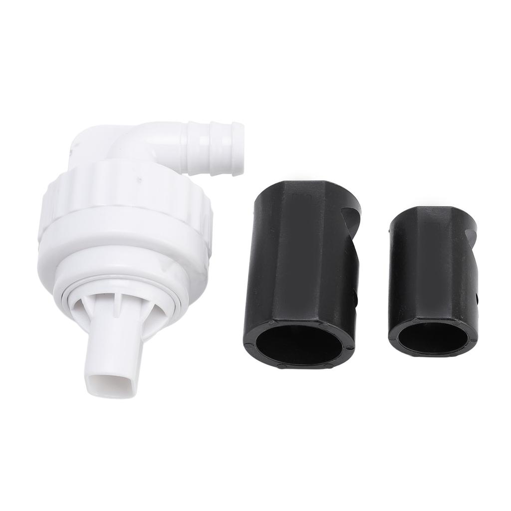 Aquarium Water Outlet Connector Set Plastic Noise Reduction Prevent Backflow Water Outlet Pipe Hose Adapter Set