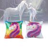 Pillow Unicorn Sequin Cases Cute Cartoon Sofa Cushions Car Decorations Party