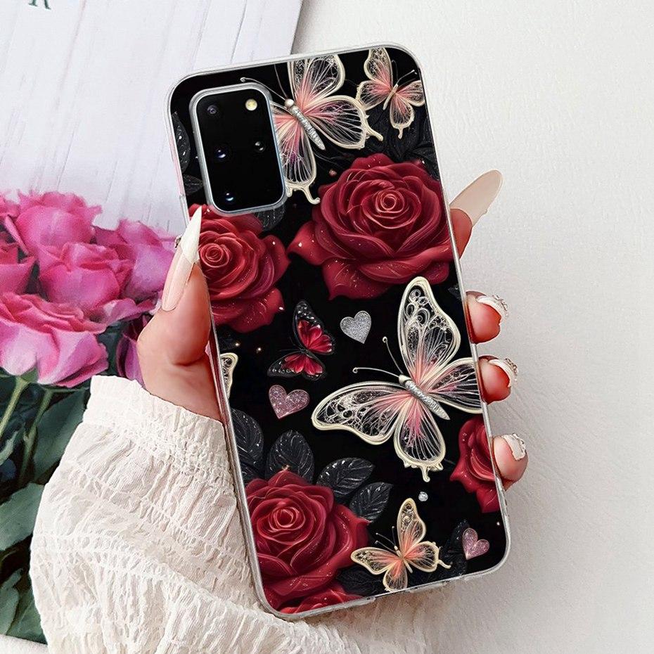 Cute Painting Phone Case For Samsung Galaxy S20 S20+ S20 FE 5G Soft Silicone TPU Covers For Samsung S20 S 20 Plus S20FE Bumpers