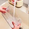 Leak-Proof Hand Soap Dispenser with Sponge Wipe Dual Soap Dispenser  Countertop