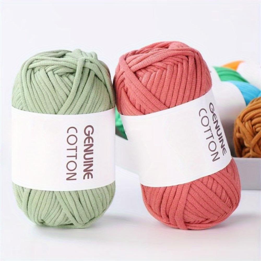 4pcs Cotton Yarn Blend -Skeins for Crochet and Knitting - Assorted Colors)- Suitable for 2 - 4.5mm Crochet Hook Size
