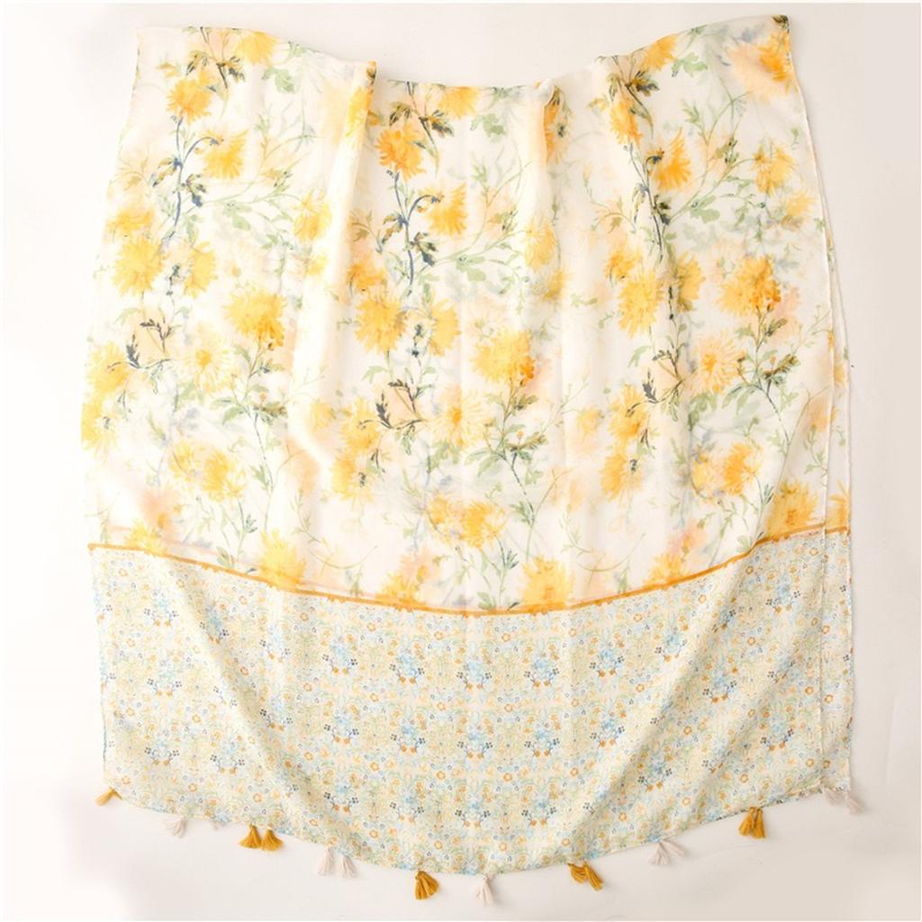 Luxury Design Print Warm Shawl Popular 180X90cm Lrage Scarf Women Fashion Cotton And Linen Scarves The Four Seasons New Bandanna