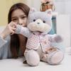1pc 32 /52cm Kawaii Couple Cat With Cloth Plush Toys Stuffed Animal Cat Pillow Dolls Lovely Toys For Children Baby Birthday Gifts